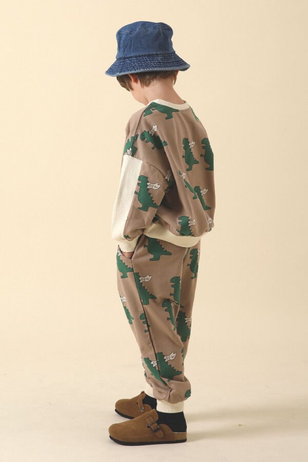Toddler Matching Set Tyrannosaurus | Size 5T Korean brand Bemon - Image 2