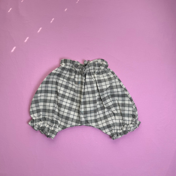 Korean style Plaid baby Shorts Size 18-24 Months Korean brand Bemon - Image 2